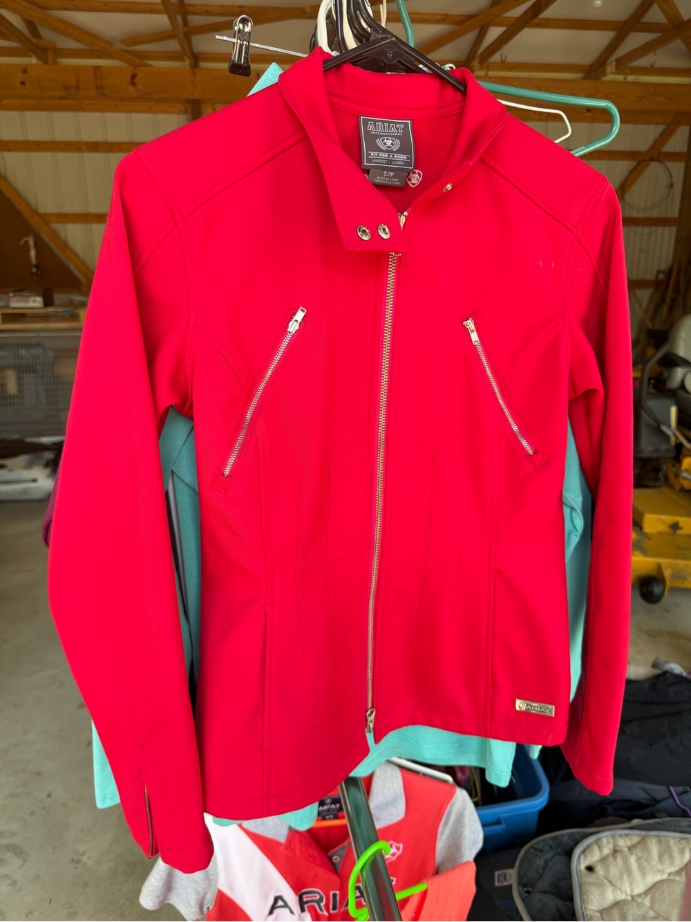 Ariat ladies small red jacket